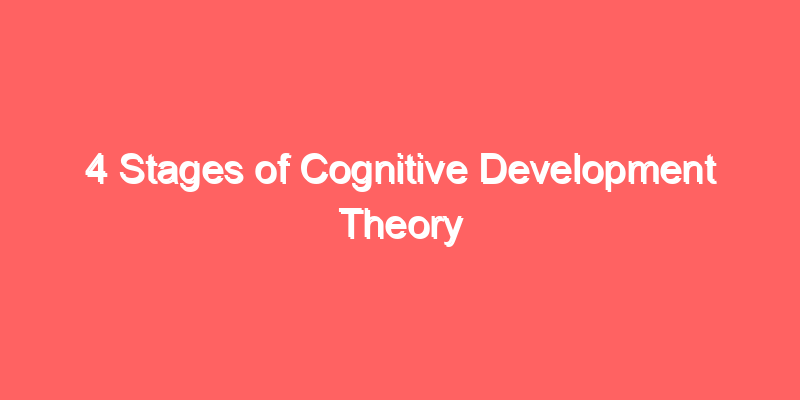 4 Stages of Cognitive Development Theory